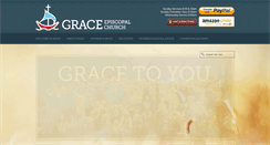 Desktop Screenshot of graceepiscopalholland.org